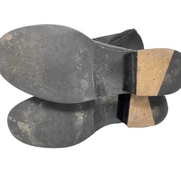 TORY Burch Black Simone Tall Over The Knee Riding Boot Leather EUC Sz 6 - Picture 12 of 12